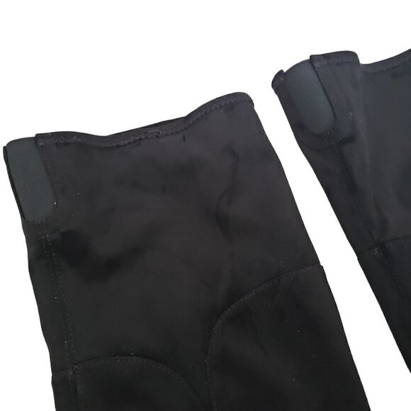 NEW Marc Fisher Black Faux Suede Over-The-Knee Boots Narrow Calf - Picture 9 of 15